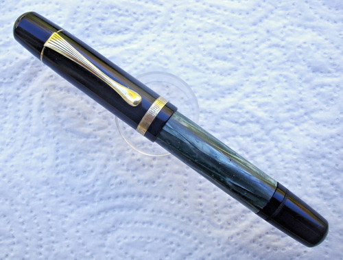 Pelikan 100n grün marmoriert - 100n, grün-marmoriert
