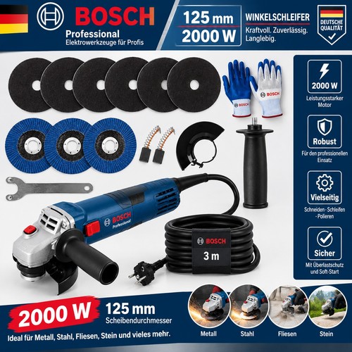 Winkelschleifer 2000w ø125mm - winkelschleifer,